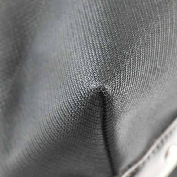 LOUIS VUITTON Black Damier Leather Tote Bag - Picture 5 of 10